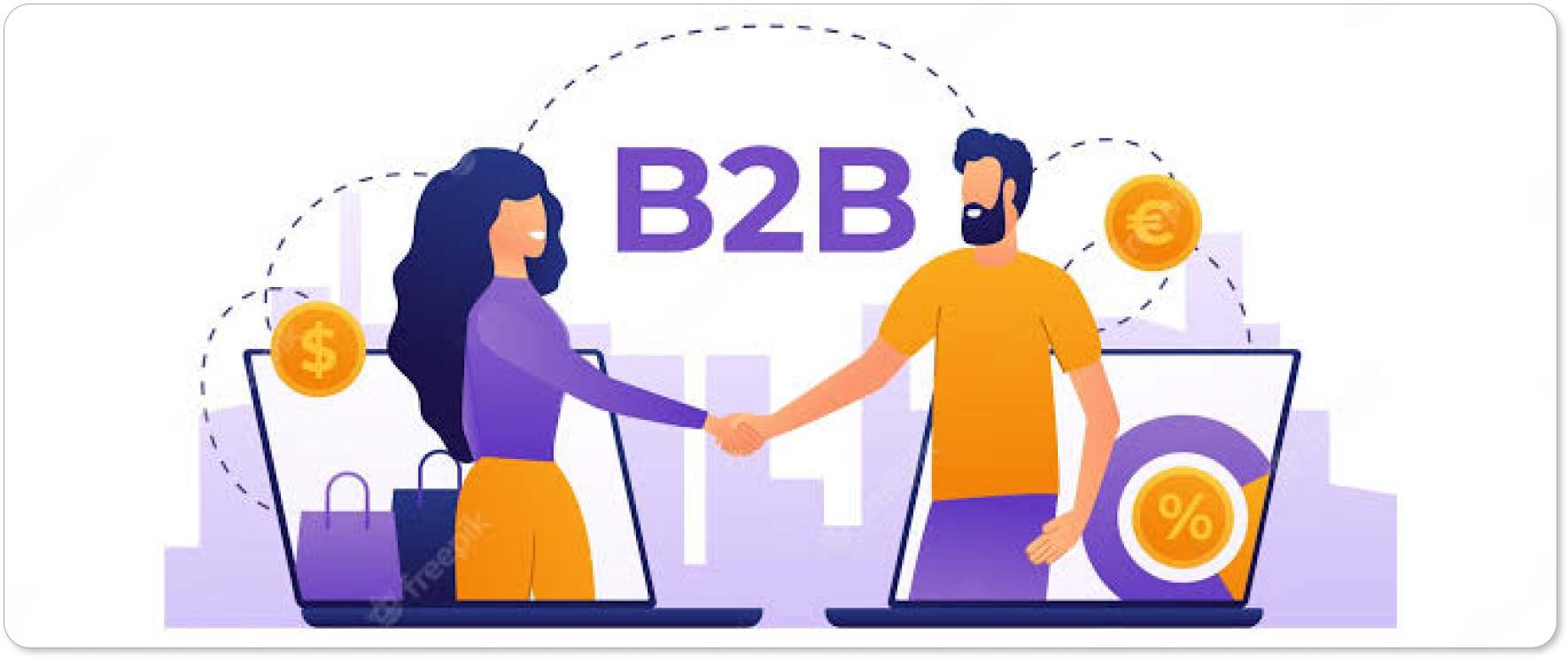Ilustrasi B2B Promo